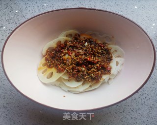 香辣藕片的做法步骤：7
