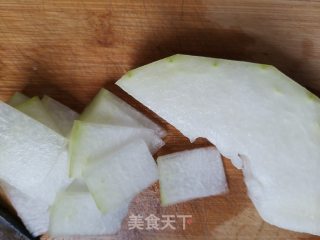 水煮冬瓜的做法步骤：2