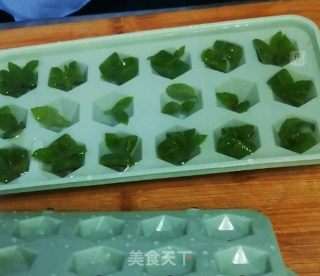 薄荷冰块的做法步骤：3