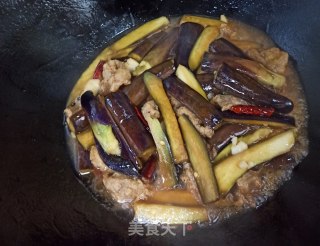 油渣烧茄子的做法步骤：6