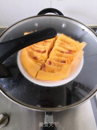 蒸南瓜的做法步骤：4