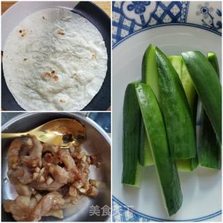 蒜香肉卷的做法步骤：2