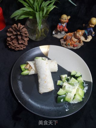 蒜香肉卷的做法步骤：6