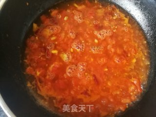 西红柿黄瓜捞凉饸饹的做法步骤：5