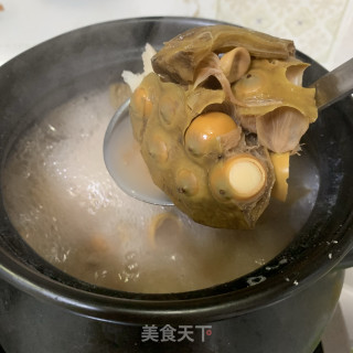 莲蓬山药骨头汤的做法步骤：6