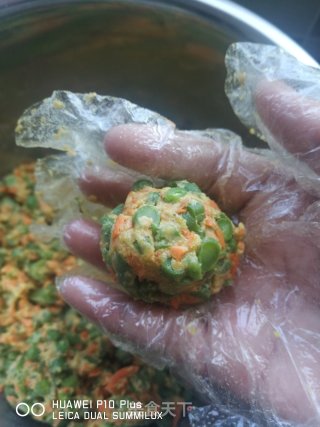 翡翠豆角窝头的做法步骤：11