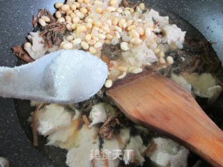 黄豆梅干菜烤麸的做法步骤：10