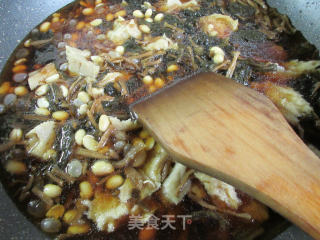 黄豆梅干菜烤麸的做法步骤：11