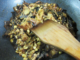 黄豆梅干菜烤麸的做法步骤：12