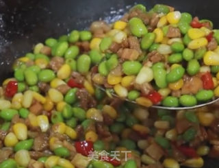 毛豆玉米粒的做法步骤：7