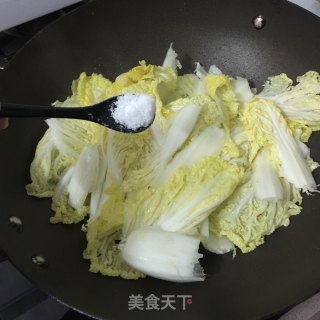 扇贝肉煮娃娃菜的做法步骤：5