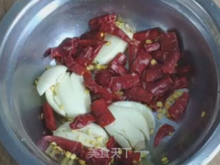 香辣四季豆的做法步骤：3