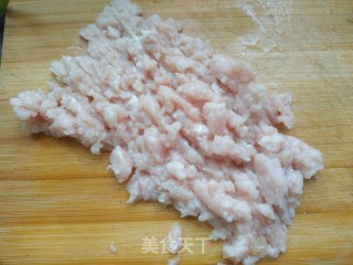 香菇肉末豆腐的做法步骤：2