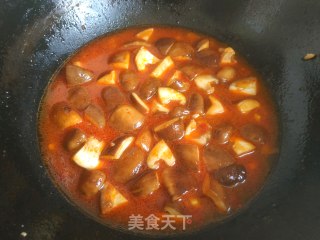 香菇肉末豆腐的做法步骤：15