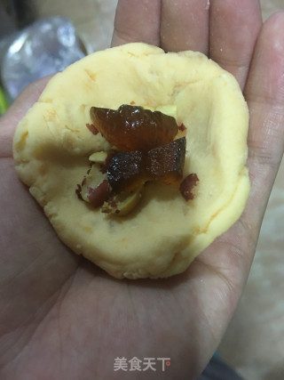 红薯????糯米月饼????的做法步骤：4