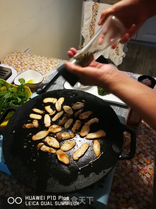 松茸系列（一）  干煎松茸的做法步骤：8