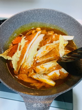 水煮田鸡的做法步骤：3