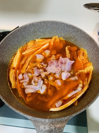 水煮田鸡的做法步骤：4