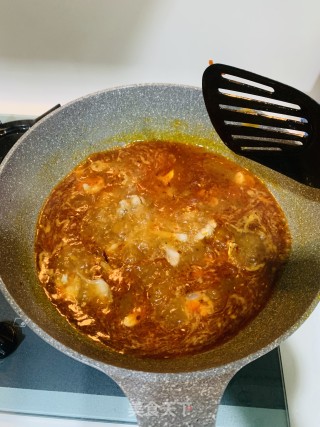 水煮田鸡的做法步骤：7