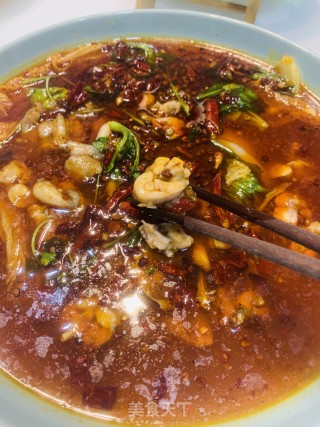 水煮田鸡的做法步骤：14