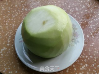 蒲瓜炒肉片的做法步骤：2