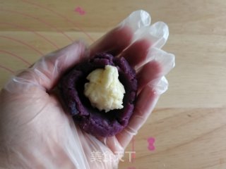 紫薯仙豆糕的做法步骤：4