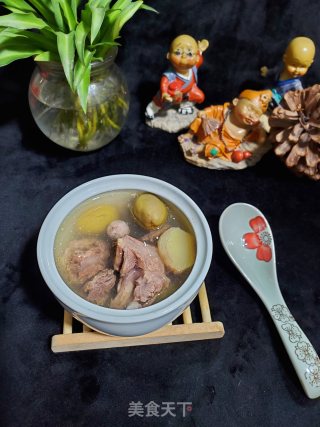 青橄榄煲老鸭汤的做法步骤：5