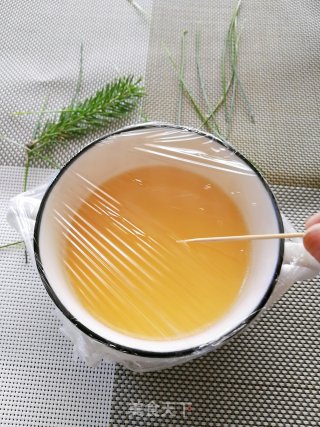 松茸蒸蛋的做法步骤：6