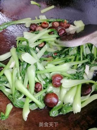 香菇青菜的做法步骤：5