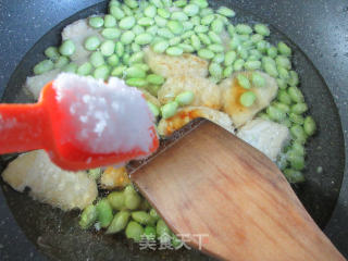 毛豆与小素鸡的做法步骤：7