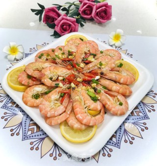 凉拌柠檬虾#酸爽开胃美食#的做法步骤：9