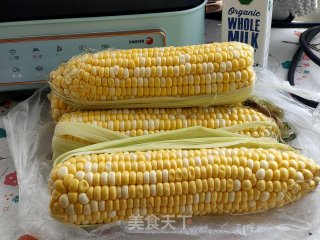 奶香甜玉米的做法步骤：1