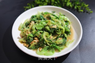 芝麻酱拌生菜的做法步骤：8
