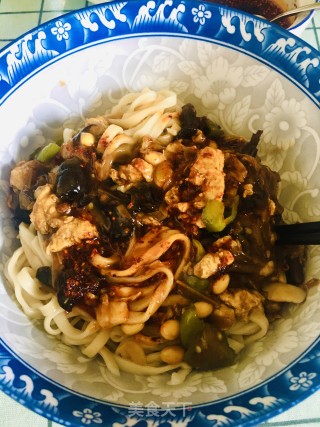 鸡蛋打卤面的做法步骤：14