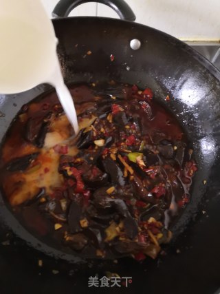 鱼香茄子的做法步骤：16