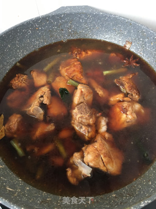 “酸爽开胃美食”酸豆角烧排骨的做法步骤：19