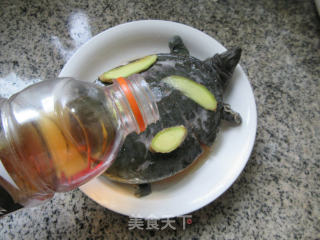 清蒸甲鱼的做法步骤：6
