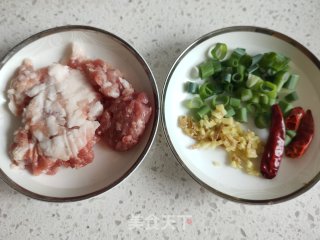 砂锅肉末茄子煲的做法步骤：2