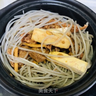 鸭肉芋头粉丝煲的做法步骤：13