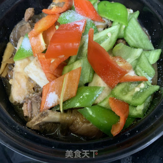 鸭肉芋头粉丝煲的做法步骤：14