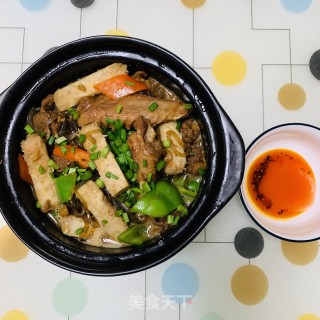鸭肉芋头粉丝煲的做法步骤：17