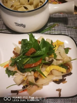 肉丝蒲公英的做法步骤：8