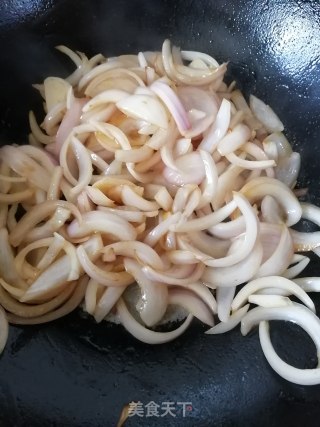 圆葱炒鸡蛋的做法步骤：5
