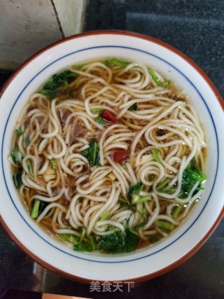 阳春面的做法步骤：6