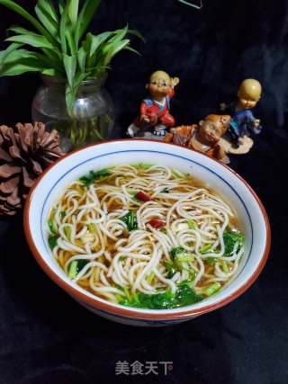 阳春面的做法步骤：8
