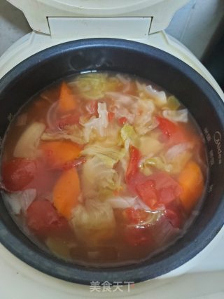 家庭简易版罗宋汤的做法步骤：6