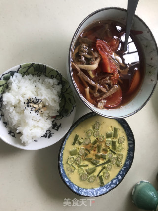 番茄干菜汤的做法步骤：4