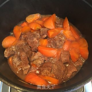 胡萝卜炖牛腩的做法步骤：10