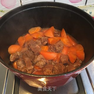胡萝卜炖牛腩的做法步骤：11