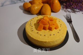 芒果慕斯蛋糕的做法步骤：1